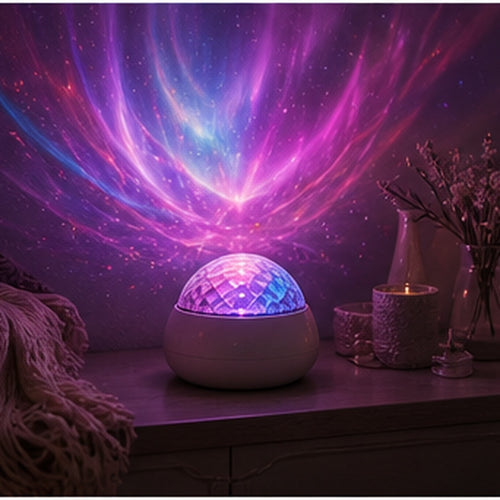 Tachomex Lavender Aurora Galaxy Projector