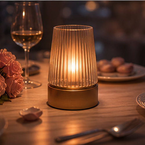 Tachomex Ribbed Candle Ambient Lamp