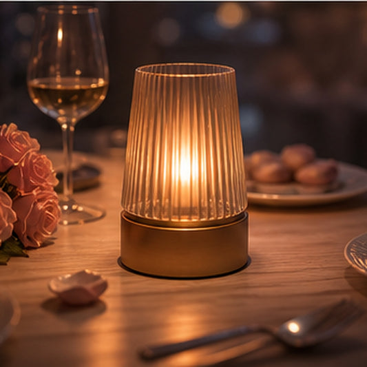Tachomex Ribbed Candle Ambient Lamp