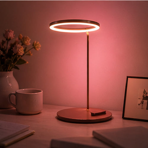 Tachomex Rose Halo Desk Lamp